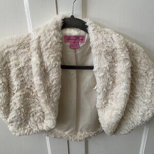 Amanda Ryan Faux Fur Shrug - Size M